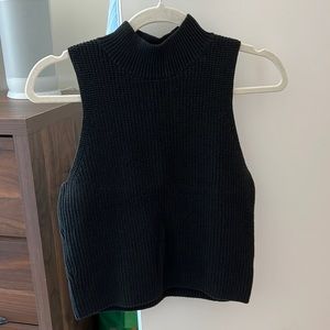 Reformation sleeveless sweater top